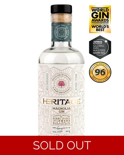 Heritage Magnolia Gin 50cl